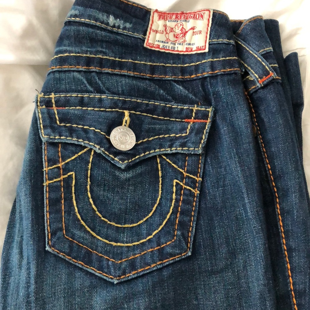 True Religion Joey Big T Flares